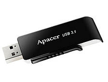 USB флеш накопитель Apacer 64GB AH350 Black RP USB3.1 (AP64GAH350B-1)