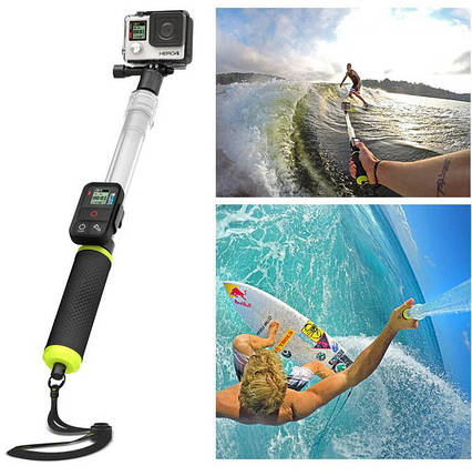 Плавальний монопод Aquapod, прозорий монопод для GoPro, SJCAM, Xiaomi, фото 1