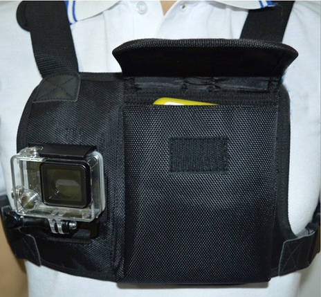 Кріплення на груди для екшен-камери GoPro, Xiaomi Chest Mount Harness, фото 1