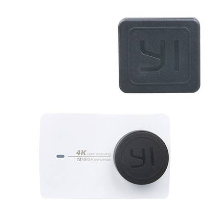 Кришки (заглушки) на об'єктив і бокс для XIAOMI YI 2 4K, фото 1