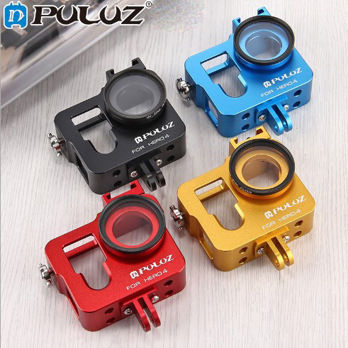 Металева рамка для Gopro Hero 3+/4 PULUZ (Aluminum Frame)