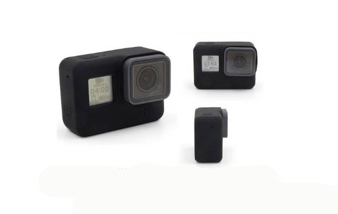 Чохол силіконовий на камеру для GoPro Hero 5 / 6 / 7 Black, фото 1