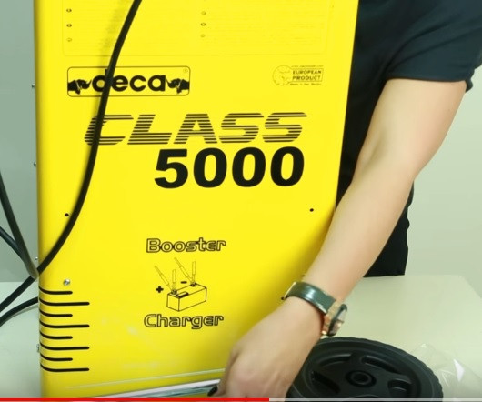 Конструкція пуско-зарядний пристрій DECA CLASS BOOSTER 5000 E