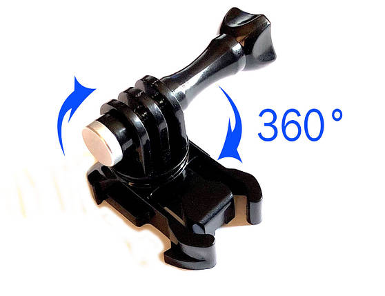 Засувка Quick Release з поворотним кріпленням на 360° для GoPro, Xiaomi, SJCAM, фото 1