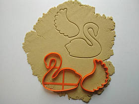 3D-формочки-вирубки для пряників "Лебідь 2"
