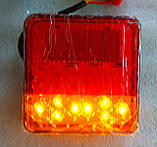 Задній універсальний світлодіодний ліхтар PULSO CD-64914 12v, 24v, фото 5