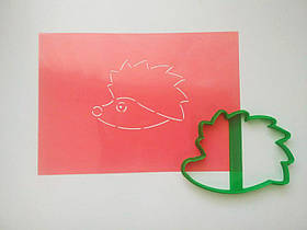 3D-формочки-вирубки для пряників "Їжак 3"