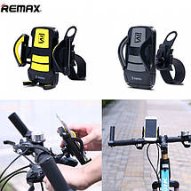 Автотримач Remax RM-C08 Phone Holder for Bicycle Black/Yellow, фото 5
