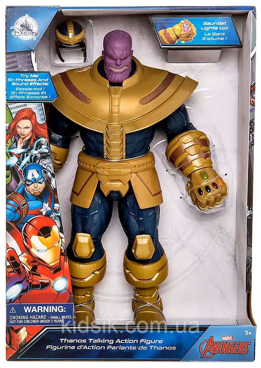 Фігурка Танос зі світловими і звуковими ефектами, Thanos Talking Action Figure Marvel's Avengers Disney