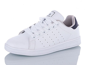 Стильні кросівки шкіряні жіночі Restime білі 38р.