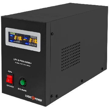 Джерело безперебійного живлення LogicPower LPY-B-PSW-800VA+
