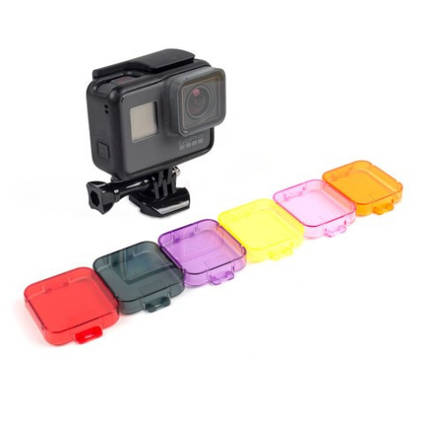 Набір Фільтр 6в1 для дайвінгу на GoPro Hero5 і GoPro Hero6 Black, фото 2