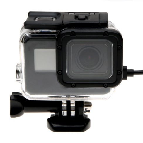 Skeleton для Gopro Hero 5/6/7 (захисний бокс із прорізом) з виходом для мікрофона