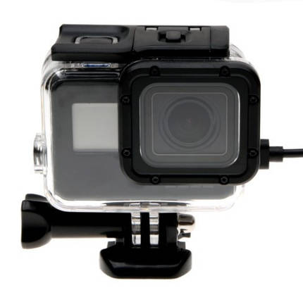 Skeleton для Gopro Hero 5/6/7 (захисний бокс із прорізом) з виходом для мікрофона, фото 1