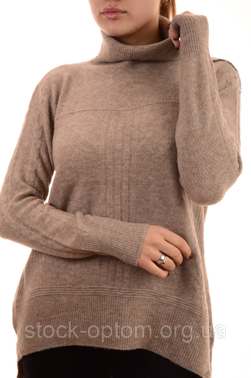 Теплий жіночий светр - гольф оптом Louise Orop сток
