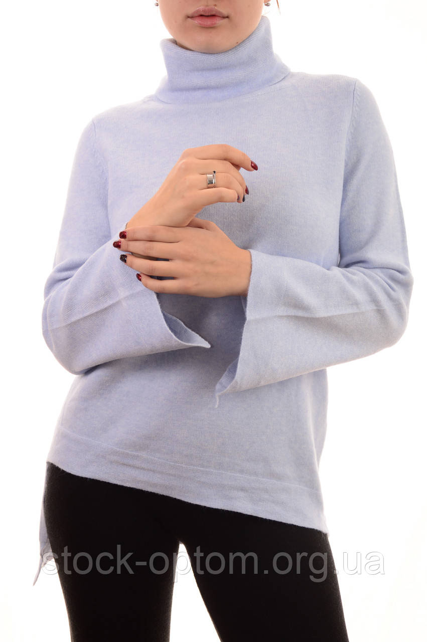 Теплий жіночий светр оптом з елементами асиметрії Louise Orop
