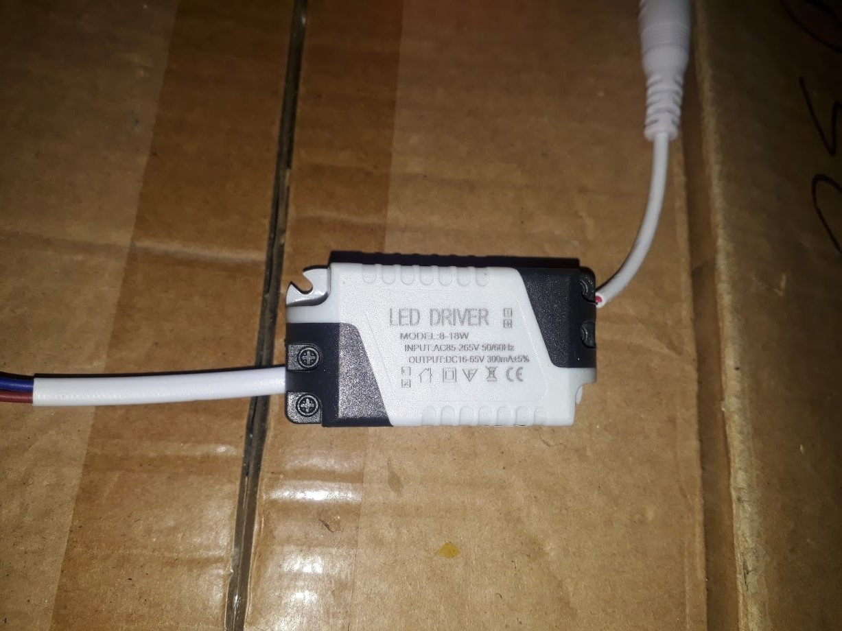 №37 Драйвер для панелей / світильників 8-18W 16-65V 300mA