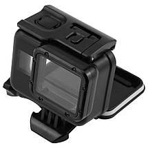 Антивідблисковий чорний водонепроникний бокс для GoPro Hero 5/Hero 6/Hero 7, фото 4