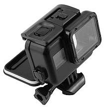 Антивідблисковий чорний водонепроникний бокс для GoPro Hero 5/Hero 6/Hero 7, фото 5