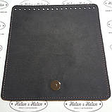 Клапан для сумки 20*19. "Париж". Колір "Коньячний"., фото 2