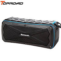 Бездротова Bluetooth-колонка Toproad S610 Blue IP66 Waterproof, підтримка microSD, функція Power Bank