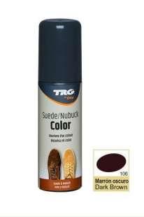 Фарба темно-коричнева для замші та нубуку Trg Nubuck Color, 75 мл