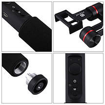 Тривісний стабілізатор для телефона PULUZ PU303 Handled Gimbal, фото 5