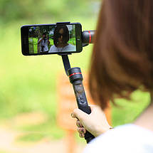 Тривісний стабілізатор для телефона PULUZ PU303 Handled Gimbal, фото 6