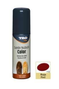 Фарба червона для замші та нубуку Trg Nubuck Color, 75 мл