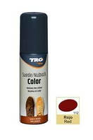 Крем-краска красная для замши и нубука Trg Nubuck Color, 75 мл