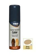 Крем-краска бежевая для замши и нубука Trg Nubuck Color, 75 мл