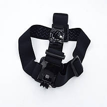 Подвійне кріплення на голову, Head Strap Double, для кріплення двох камер GoPro SJcam Xiaomi, фото 4
