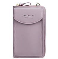 Сумка для телефона Baellerry forever через плечо Фиолетовый, сумка кошелёк