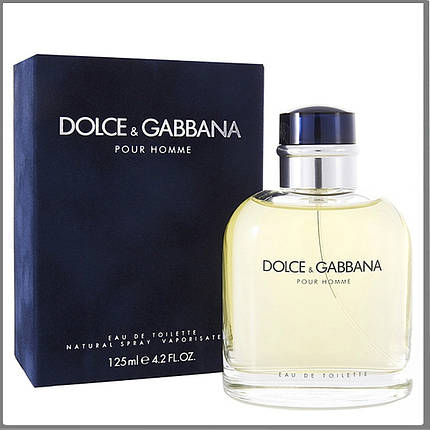 Dolce&Gabbana Pour Homme туалетна вода 125 ml. (Дільче Габбана Пур Хом), фото 2