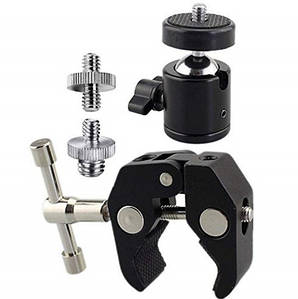 Металеве кріплення на кермо або трубу для екшн камер GoPro,Xiaomi,SJCam) з діаметром труби до 5,5 див.