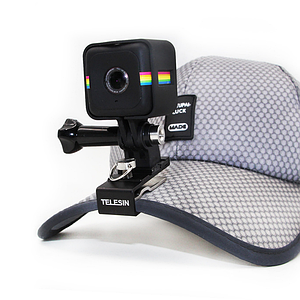 Металеве кріплення на кепку,рюкзак Telesin для екшн камер GoPro.Xiaomi, SJcam