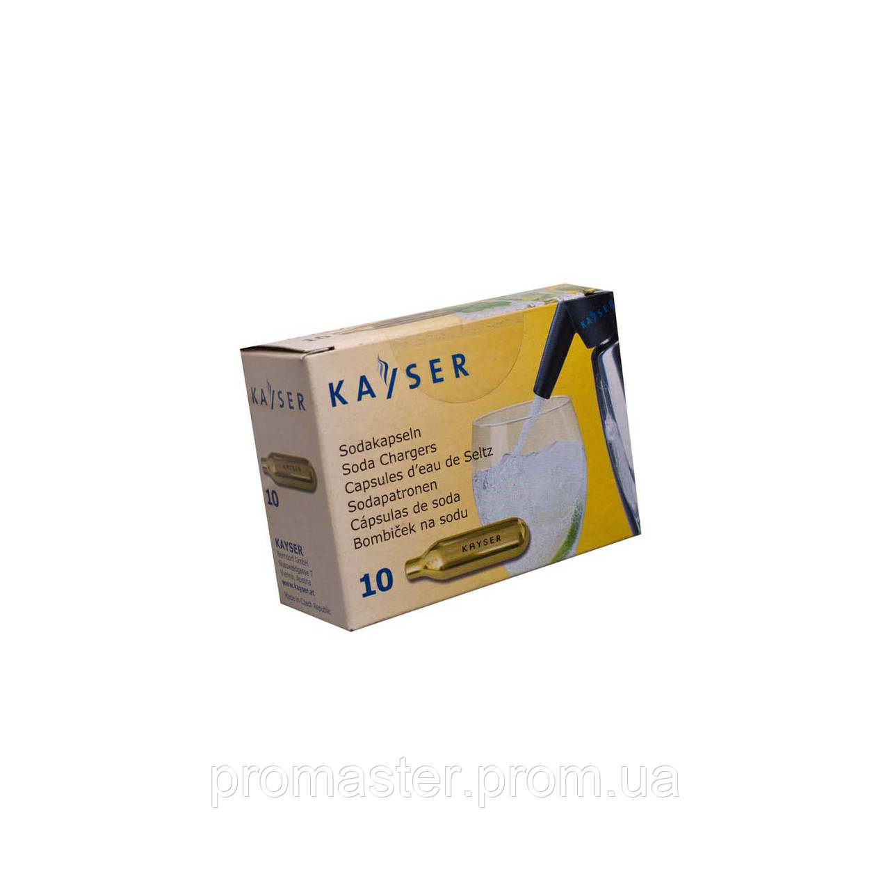 Балончики для сифона для содової, 10 шт., фото 1