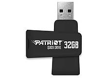 USB-флеш-накопичувач Patriot 64 GB Color Quickdrives Black USB3.1 (PSF64GQDBK3USB)