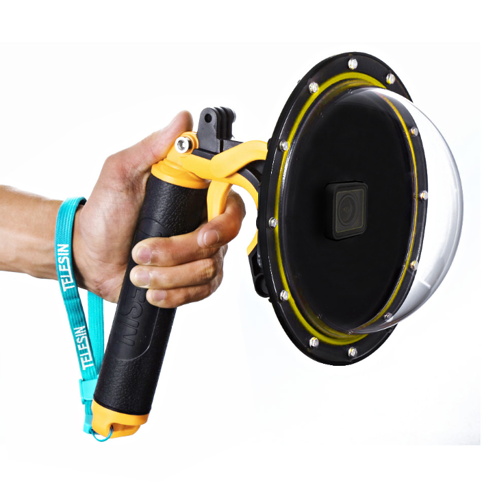 Підводний бокс Dome Port Telesin для GOPRO 5/6/7