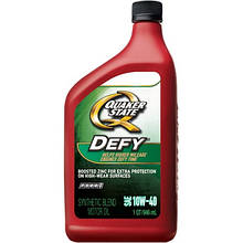 Масло Quaker State 10W-40 Defy Synt Blend High Mileage 0.946 л напівсинтетичне