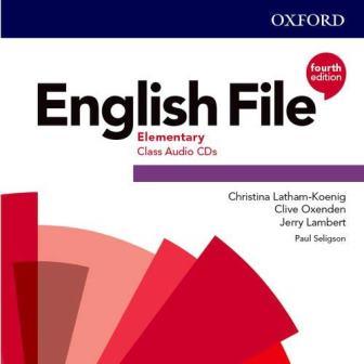 English File 4th Edition Elementary CLASS AUD CD (X5) - фото 1 - id-p79825844