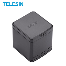 Зарядний пристрій Telesin для 3 батарей GoPro HERO7, HERO6 і HERO5 Black, фото 2