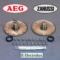Опоры для стиральной машины Zanussi, Electrolux, AEG (Не шлицы) (смазка + 2 сальника+крепёж)