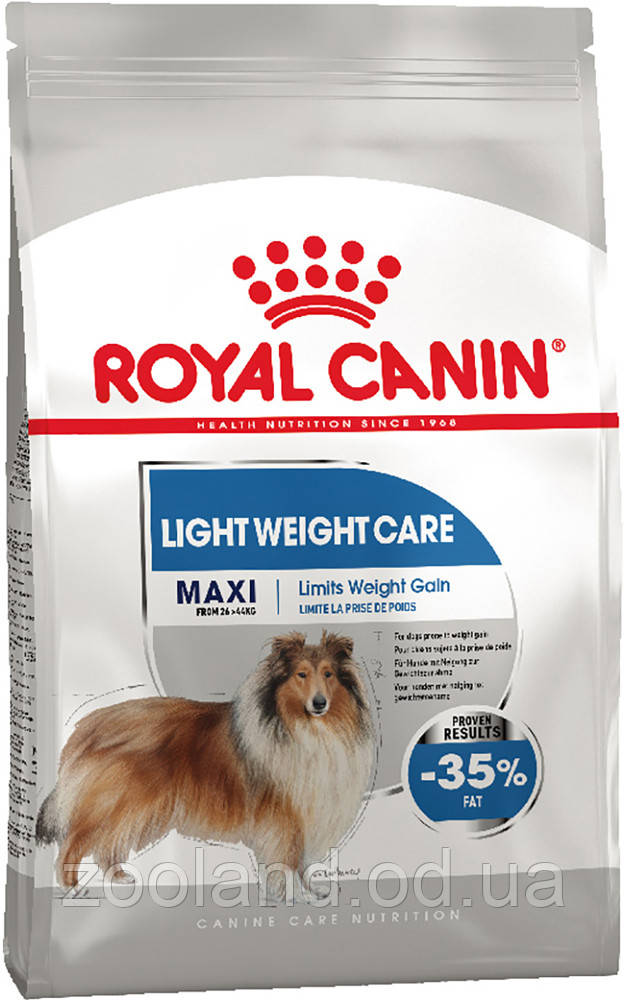 Royal Canin Maxi Light Weight Care, 10 кг