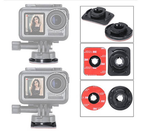 Швидкознімна платформа зі скотчем для кріплення DJI OSMO Action U-20, фото 1