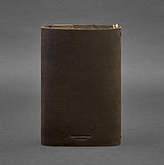 Шкіряний блокнот cофт-бук 7.0 (темно-коричневий), фото 5