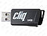 USB флешнакопичувач Patriot 64 GB ST-Lifestyle Cliq Grey USB3.1 (PSF64GCL3USB), фото 5
