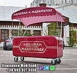 Візок вітрина для продажу морозива "Рітро"., фото 2