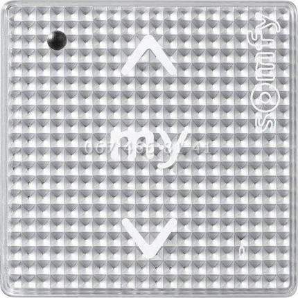 Somfy Smoove 1 RTS Silver Shine вимикач для ролет, фото 1