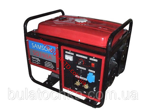 Бензиновий Генератор зварювальний Samson SQ-190A завод виробник "WEIMA", фото 1